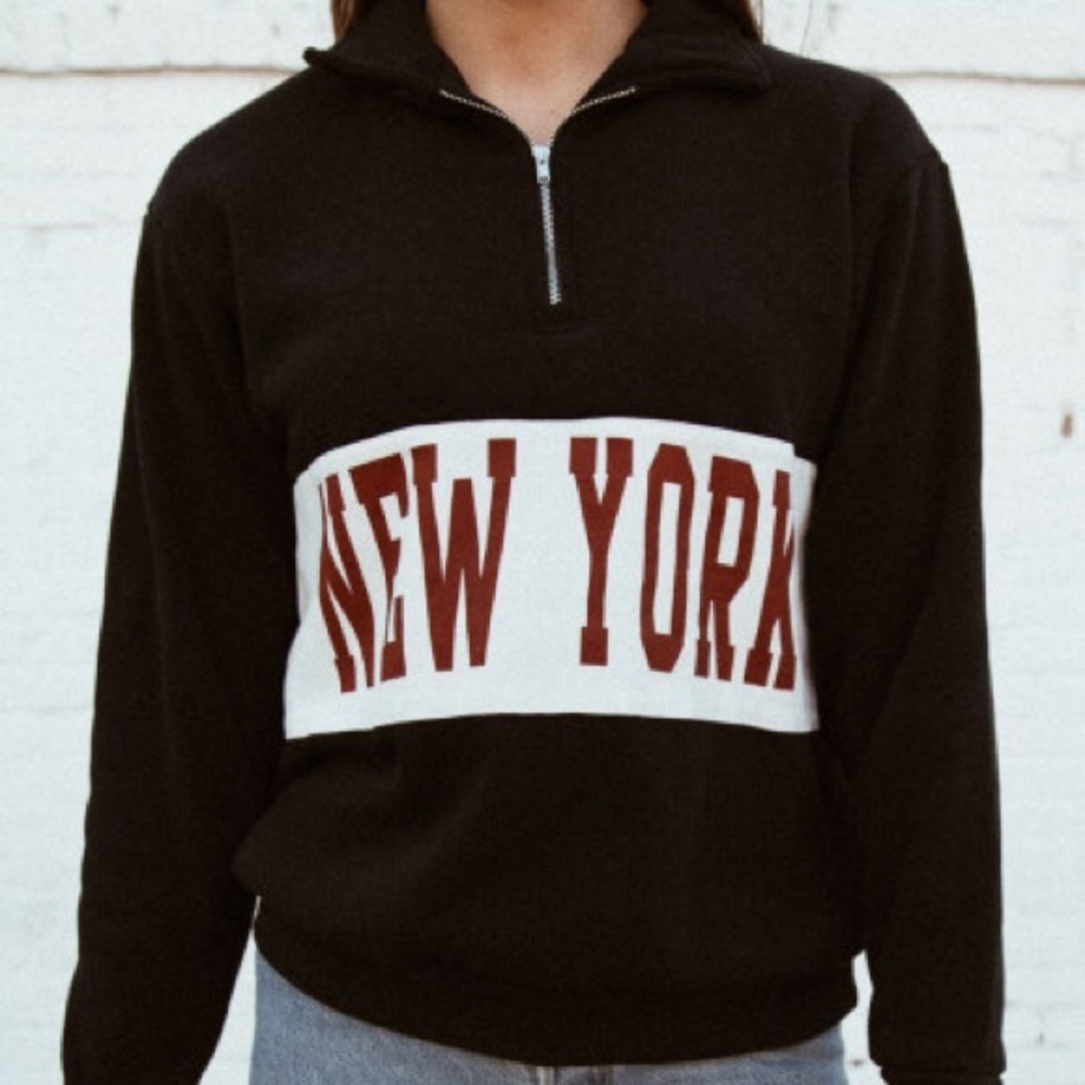 Brandy Melville New York 3/4 Zip